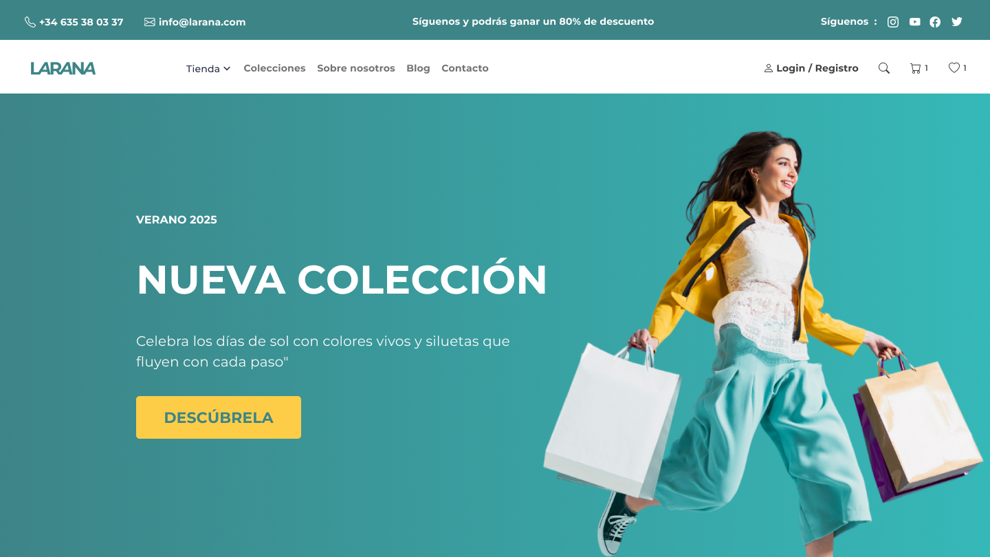 Interfaz de usuario de E-commerce de Alto Rendimiento. Diseño optimizado para Core Web Vitals y conversión.
